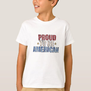 Orgulhoso ser camisa americana de T