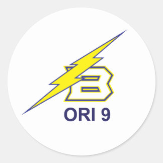 ORI 9 - Adesivos redondos