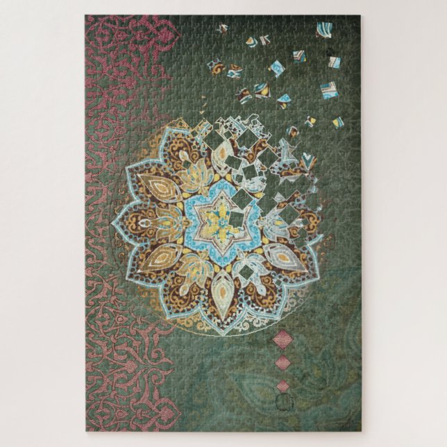 Oriental - Brilho III - Quebra-cabeça (Vertical)