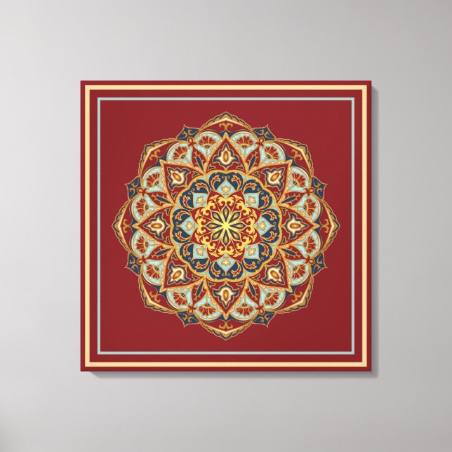Oriental Mandala - Canvas (Frente)