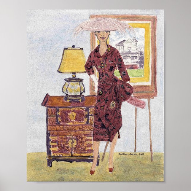 Oriental Matisse #2 Poster (Frente)