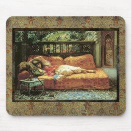 Orientalist do vintage que pinta Mousepad