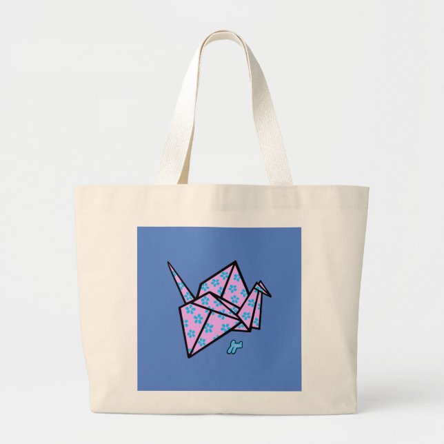Origami Crane Bolsa (Frente)