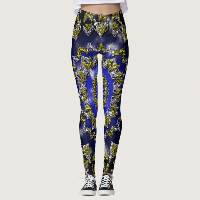 Origem Dourada e Prata com Leggings Plasmáticas (Frente)