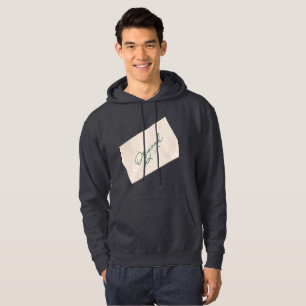 Original 1 Capuz de Moletom Masculino Cinza Escuro