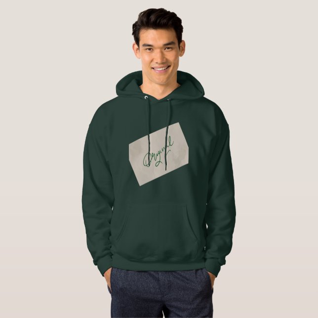 Original 1 Deep Forest Men’s Pullover Hoodie (Frente Completa)