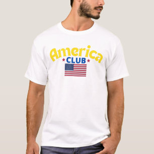 Original America Club EUA True Classic Camisetas