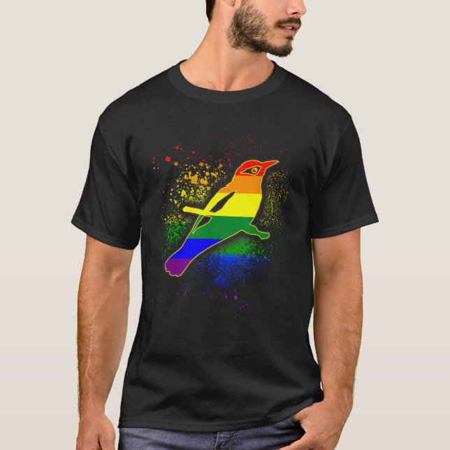 Oriole LGBT - Camisa do Orgulho LGBT (Frente)