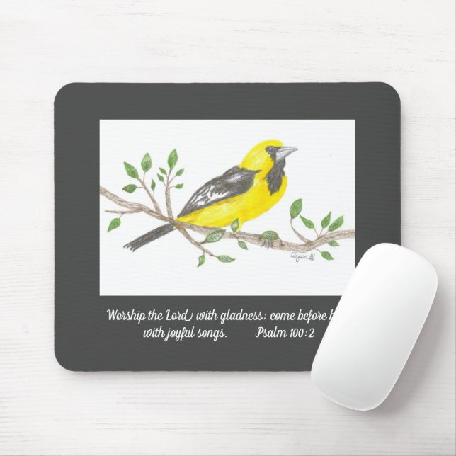 Oriole Mousepad (Com mouse)