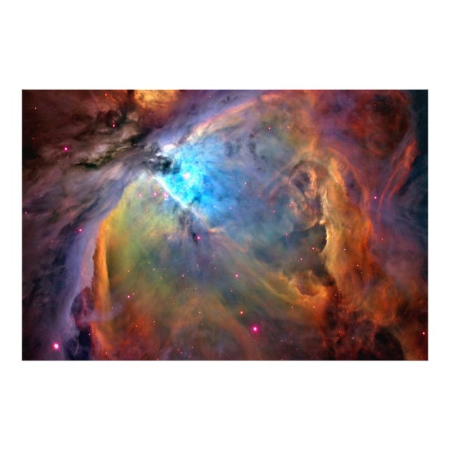 Orion Nebula Space Galaxy Foto Impressão X LG 60x4 (Frente)