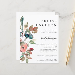 Orla d'água do orçamento Florals Bridal Lunchee 