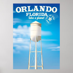 Orlando, viagem impressão da Torre da Flórida.