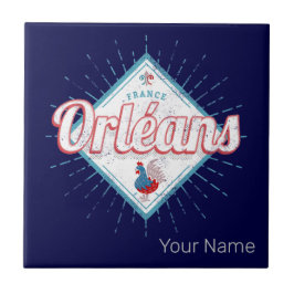 Orleans Loiret França Retro Rooster Vintage