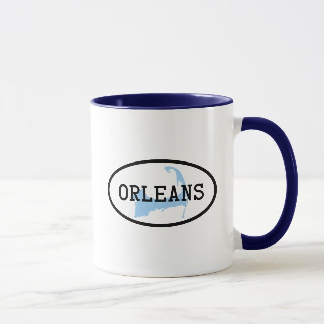 Orleans, MA Caneca de Café Cape Cod (Direita)