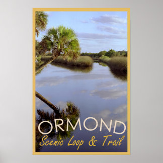 Ormond Scenic Loop and Trail Poster de viagens