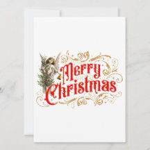 Ornamentado Angel-Feliz Natal-Retro