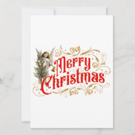 Ornamentado Angel-Feliz Natal-Retro