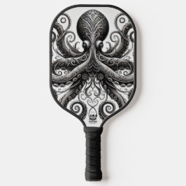 Ornamentado de Octopus Kraken Steampunk Black