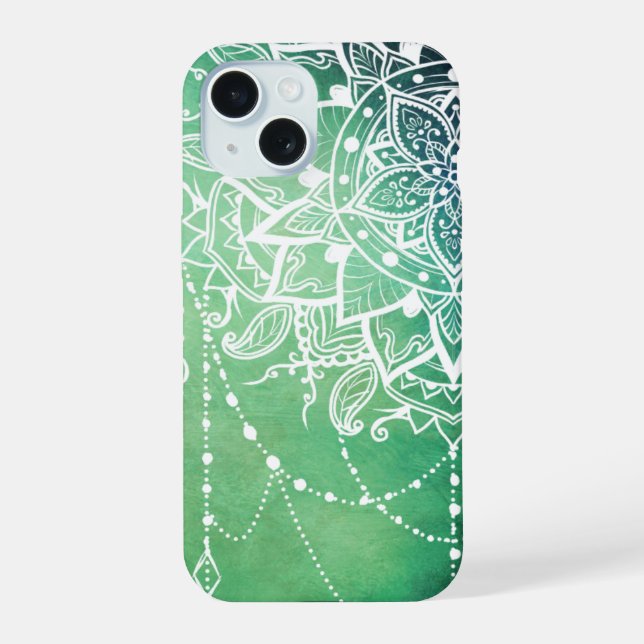 Ornamentado Elegante Zen Mandala Rosette Verões (Verso)