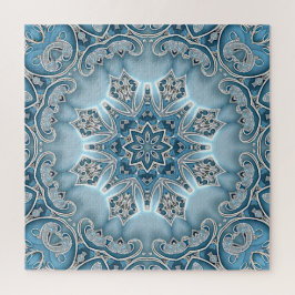 Ornamentado Floral Quebra-cabeça