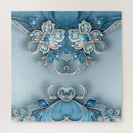 Ornamentado Floral Quebra-cabeça