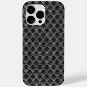 ORNAMENTADO PRETO E PADRÕES PRATA