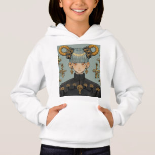 Ornamentado Steampunk Fantasy Animy Girl