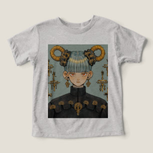 Ornamentado Steampunk Fantasy Animy Girl