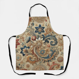 Ornamentado Vintage Floral Brocade Padrão 2