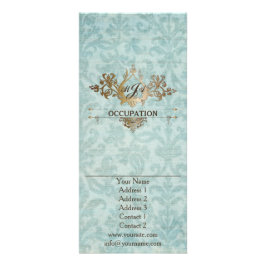 Ornamental barroco - cartão do Promo do insecto