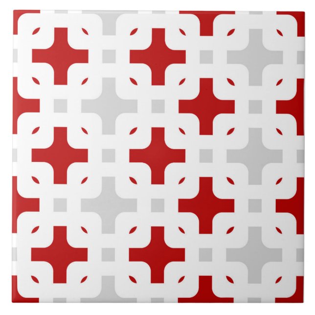 Ornamental, moderna, pesada, branca, cinza clara (Frente)