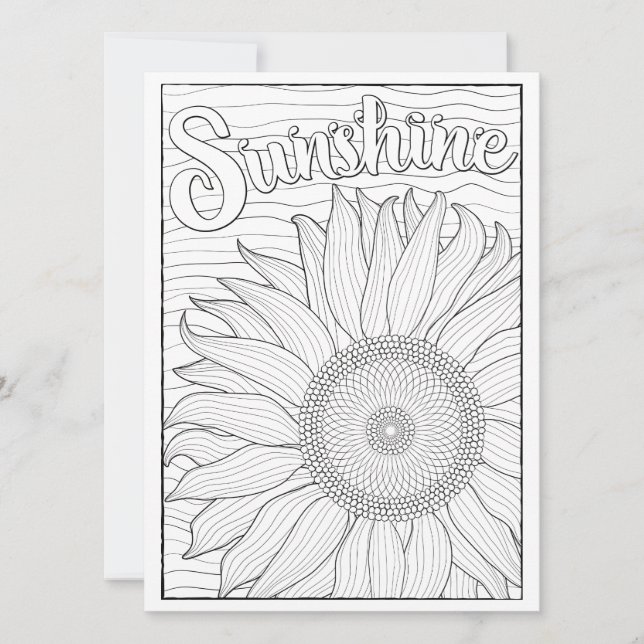 OrnaMENTAL Sunshine Girassol Cor do Sol (Frente)