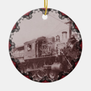 Ornamento 1900 da locomotiva de Baldwin