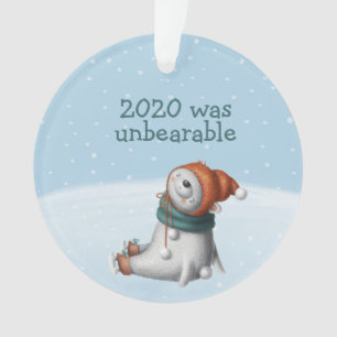 Ornamento 2020 Foi Uma Gota De Urso Polar Insuportável