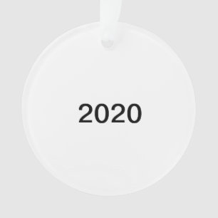 Ornamento 2020 Simples e Engraçado Nada Covid Natal