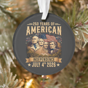 Ornamento 250 Anos de Independência Americana