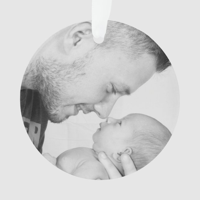 Ornamento 2 Photo Custom  (Frente)