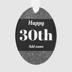 Ornamento 30 personalizado Bonito de adorno de presente de a