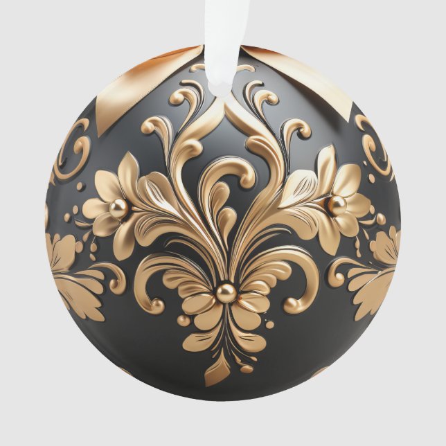 Ornamento 3d com joias (Frente)