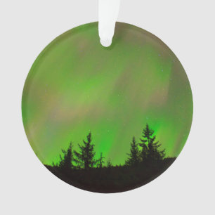 Ornamento A aurora boreal de Juneau