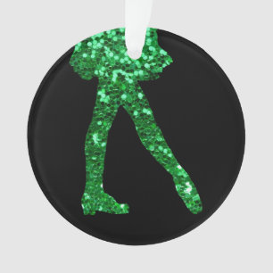 Ornamento A dança irlandesa solteiro-tomou partido (adicione