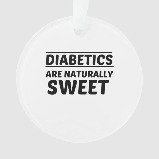 ORNAMENTO A DIABÉTICA É NATURALMENTE DOCE (Frente)