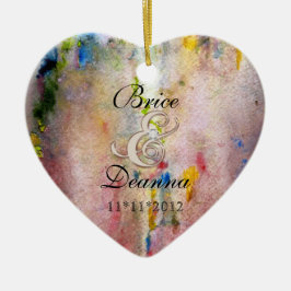 Ornamento a Favor do Casamento de Champanhe de Mis