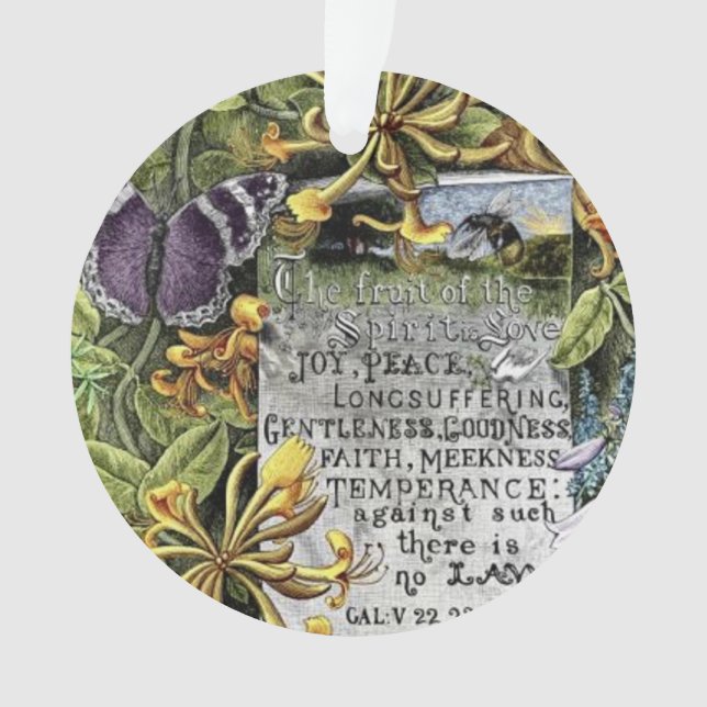 Ornamento A fruta do espírito (Frente)