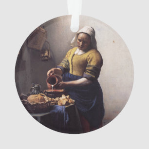 Ornamento A Leiteira por Johannes Vermeer