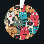 Ornamento A multidão de gatos<br><div class="desc">-</div>