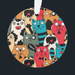Ornamento A multidão de gatos<br><div class="desc">-</div>