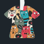 Ornamento A multidão de gatos<br><div class="desc">-</div>