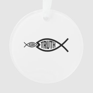 Ornamento A verdade é maior que a religião