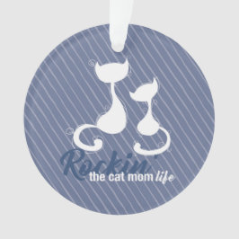 Ornamento A vida da mãe do gato